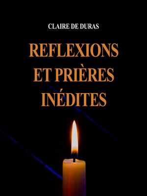 cover image of Réflexions et prières inédites